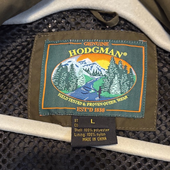 Men's Olive Military Field Jacket - Picture 4 of 6